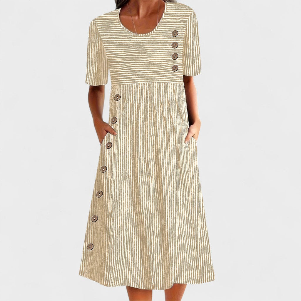Camila™ | Vestido de verano a rayas