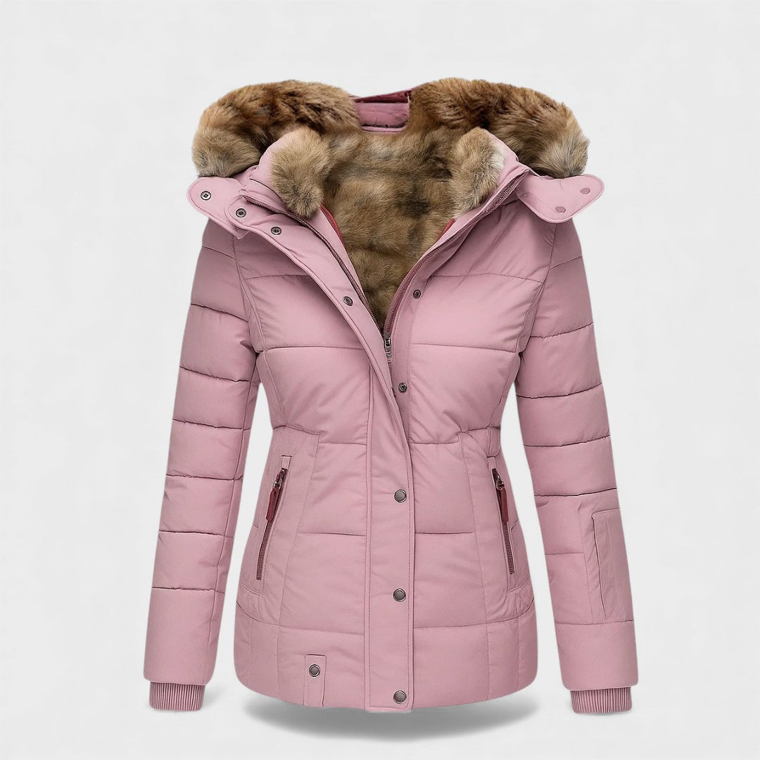 Alba™ | Abrigo de invierno con forro de pelo