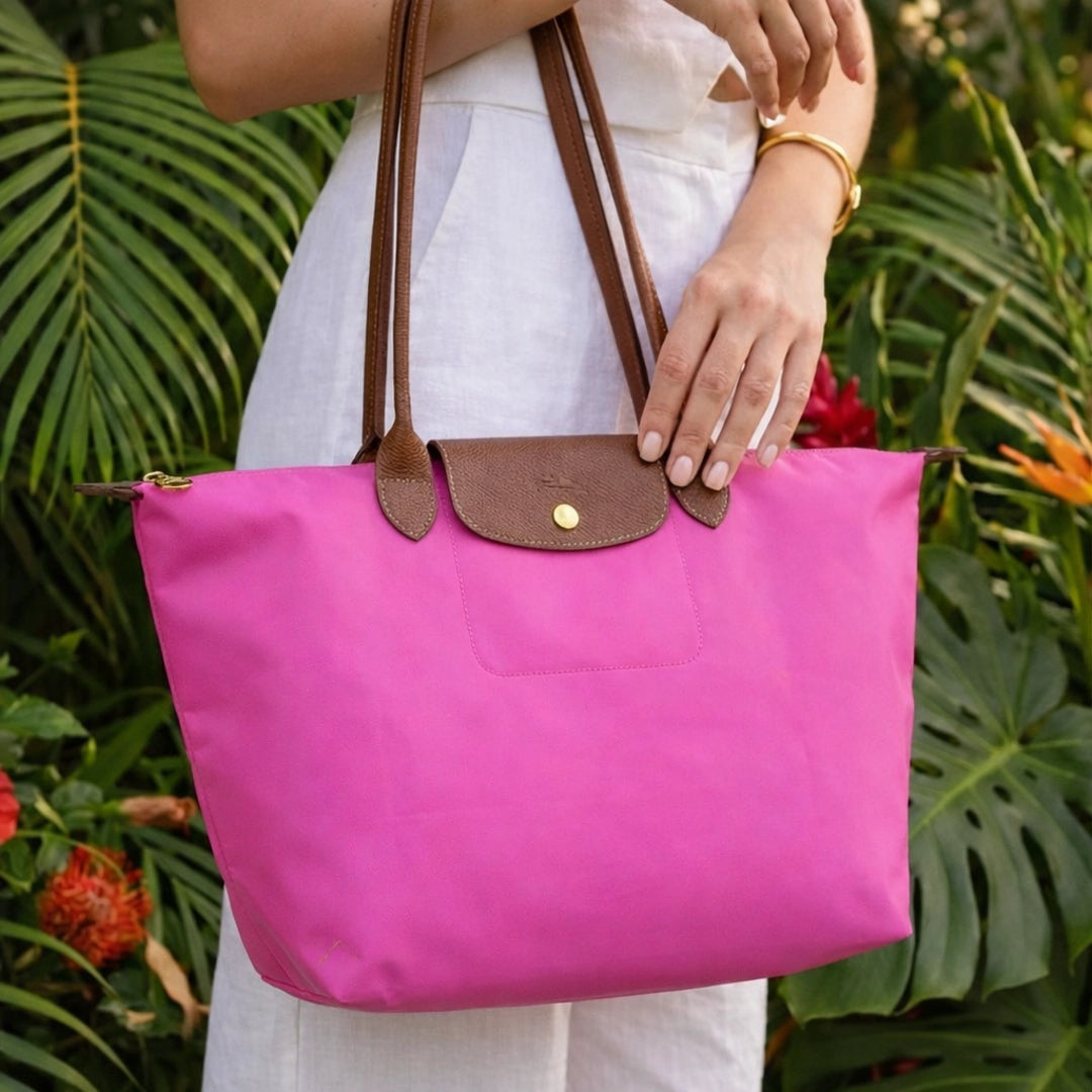 Bolso Shopper Plegable De Nylon Premium