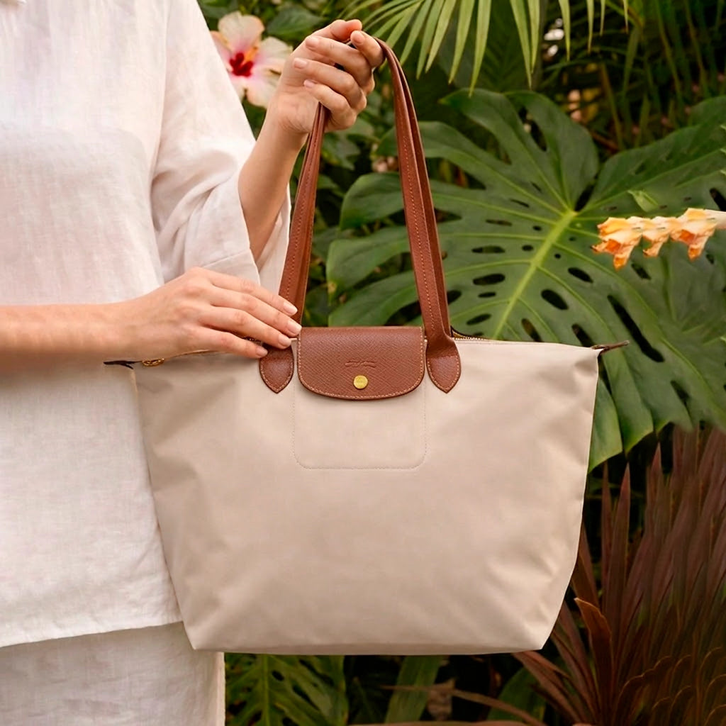 Bolso Shopper Plegable De Nylon Premium