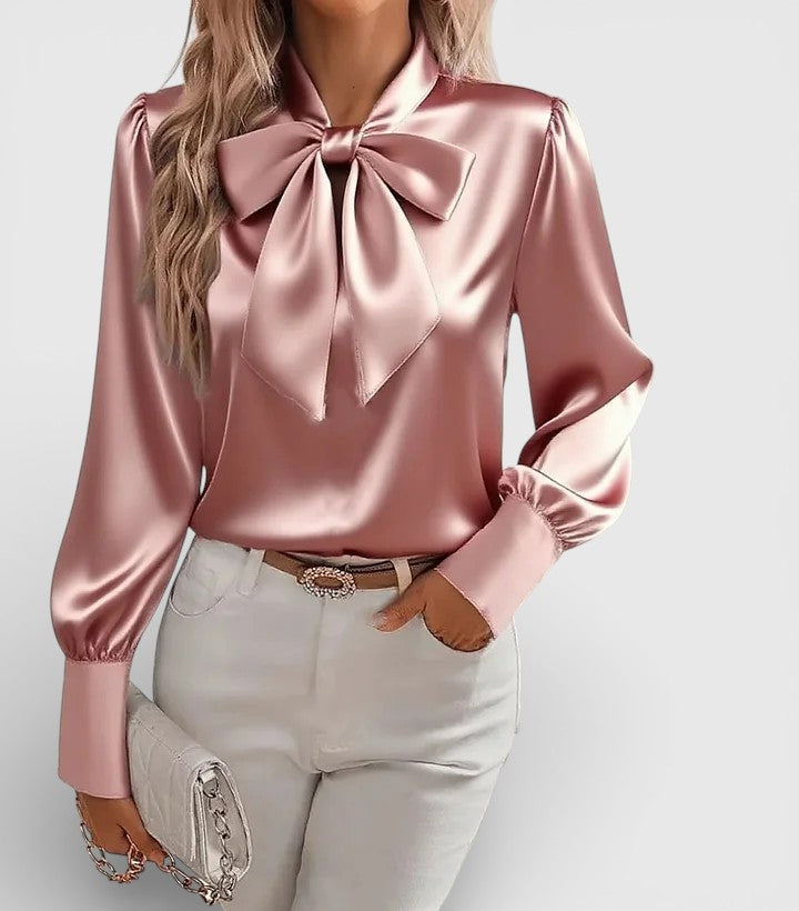 Rosario™ | Blusa elegante con lazo