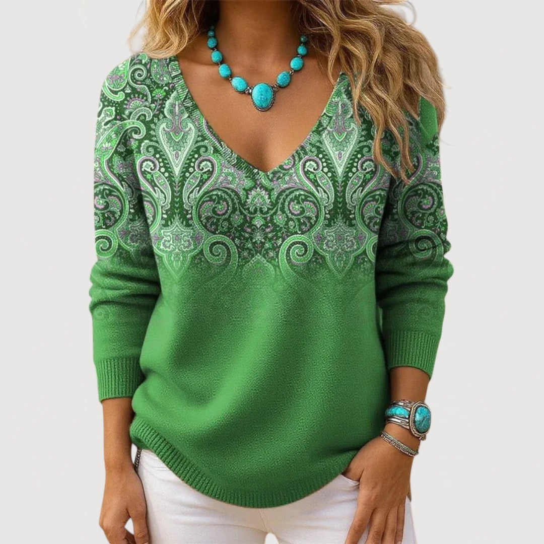 Leoncia™ | Top con escote en V