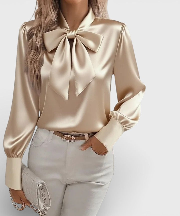 Rosario™ | Blusa elegante con lazo