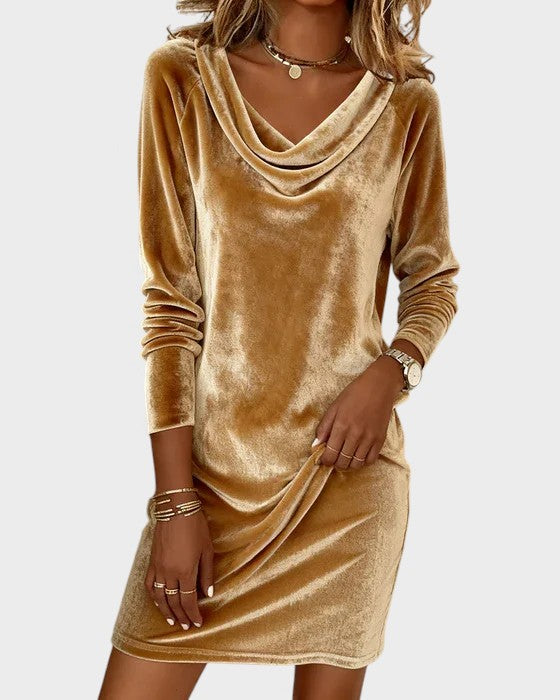 Aurelia™ | Vestido de terciopelo holgado y elegante