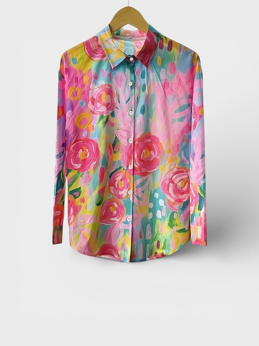 Nina™ | Blusa con estampado colorido