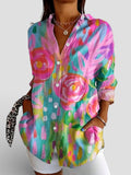 Nina™ | Blusa con estampado colorido