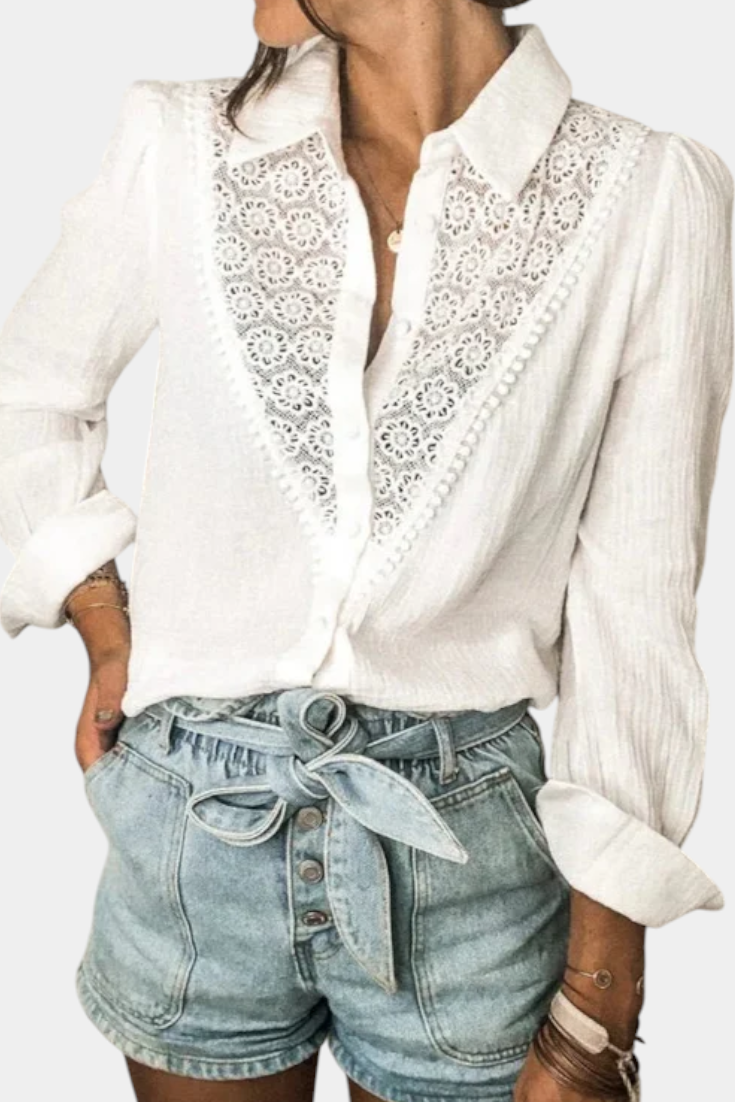 Blusa de Encaje Tess