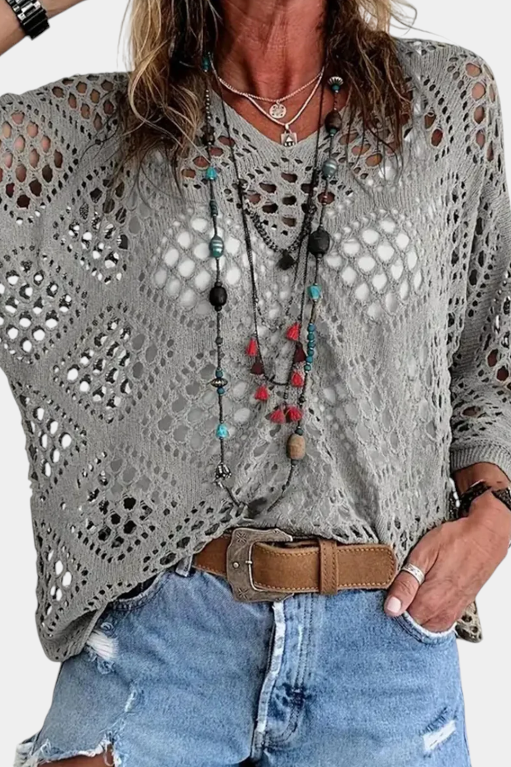 Blusa de Encaje de Fern