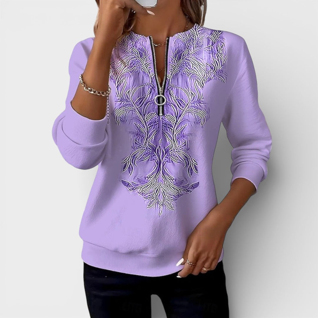 Johanna™ | Jersey con cremallera