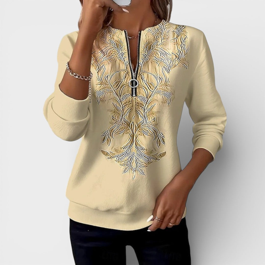 Johanna™ | Jersey con cremallera