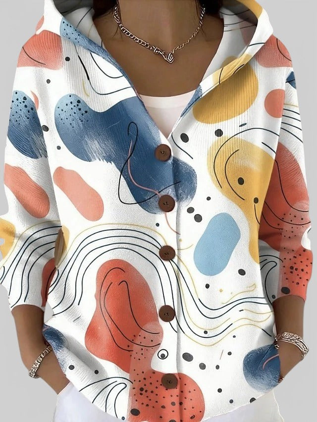 Carmen™ | Cárdigan largo artístico y cálido