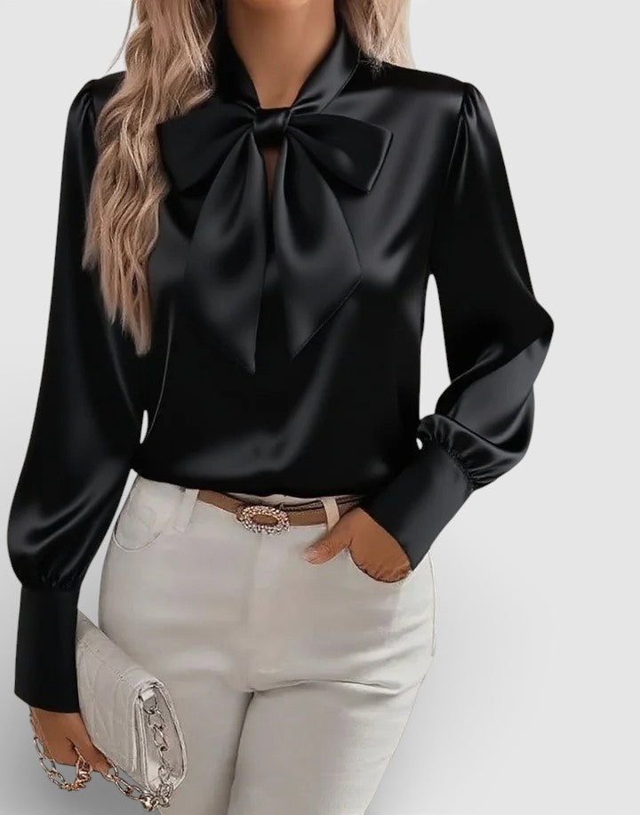 Rosario™ | Blusa elegante con lazo