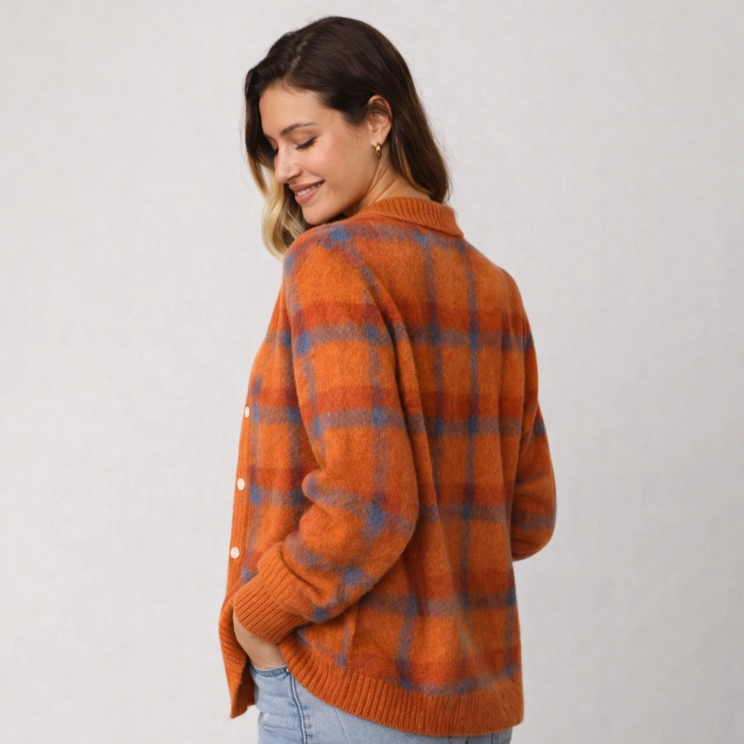 Jersey de Mujer a Cuadros Elena