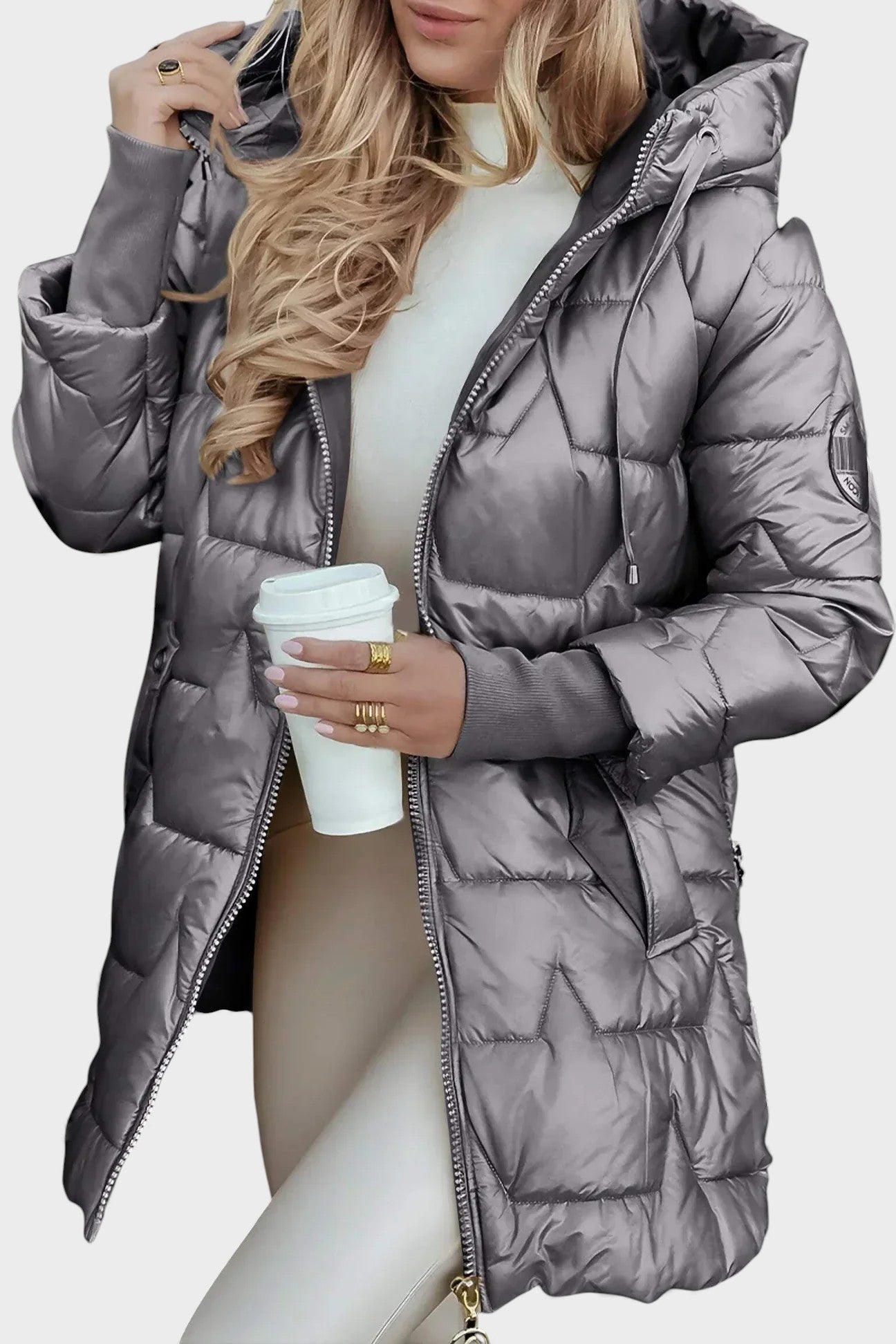 Carmen™ | Abrigo de invierno elegante con capucha